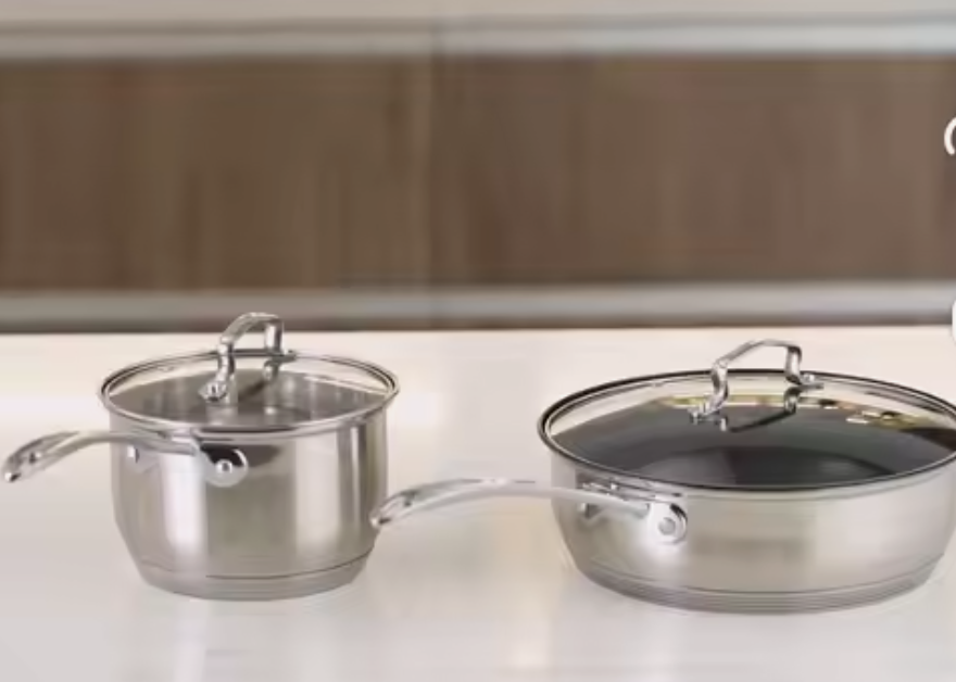 Andus Stainless Steel Cooking Pot Set – Premium Cookware Collection