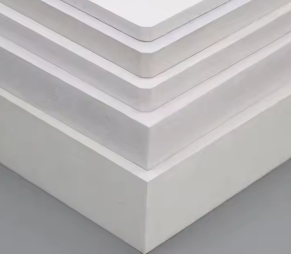 Andus 4 x 8 feet white hard pvc foam plastic shee for decoration