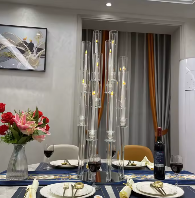 Andus Crystal Candle Holder