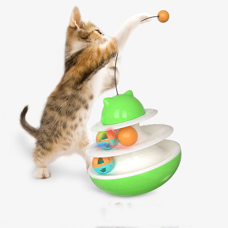 Pet Supplies Galore Cat Rotating Interactive Toy