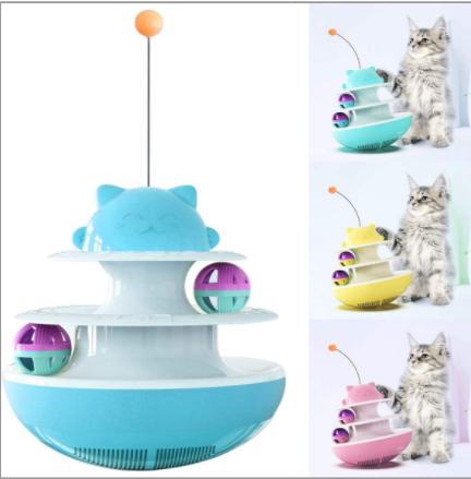 Pet Supplies Galore Cat Rotating Interactive Toy