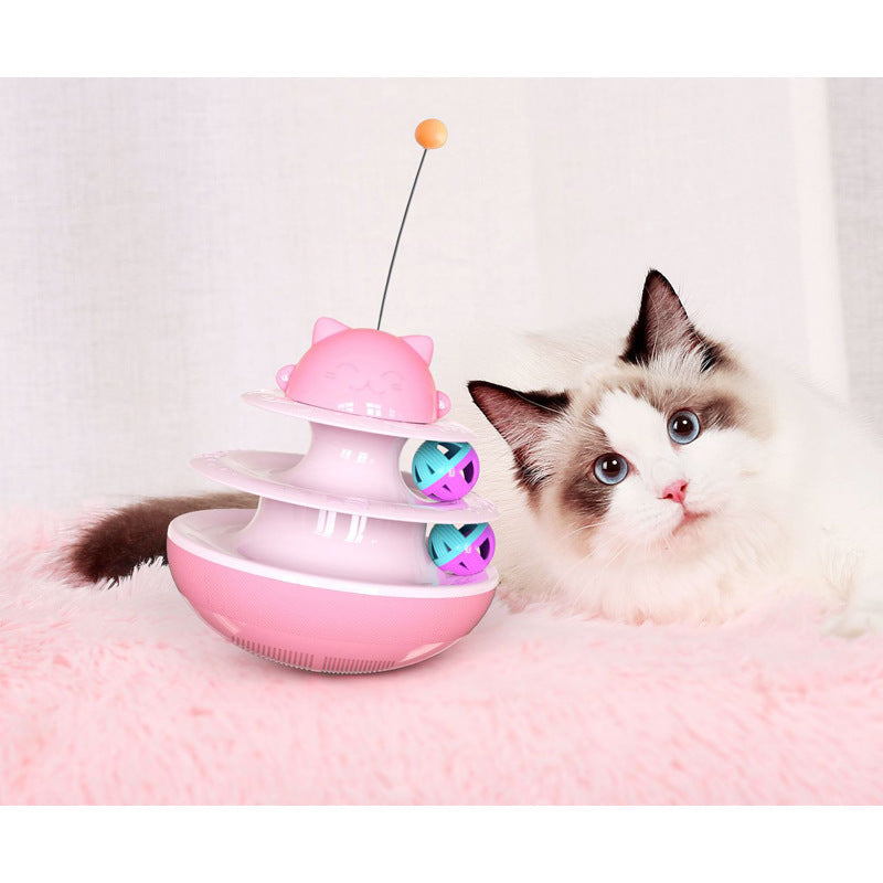 Pet Supplies Galore Cat Rotating Interactive Toy