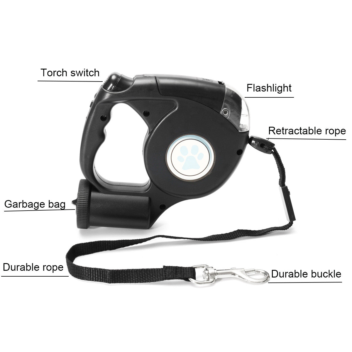 Pet Supplies Galore LED Retractable Dog Leash