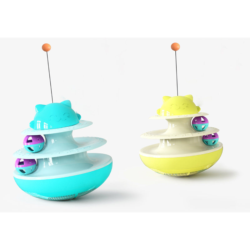 Pet Supplies Galore Cat Rotating Interactive Toy