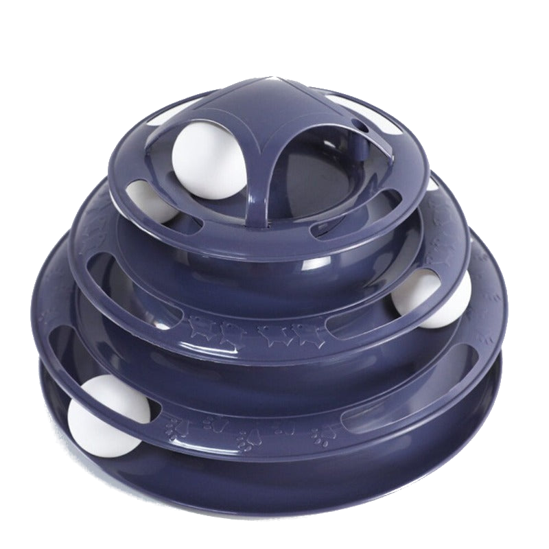 Pet Supplies Galore Interactive Cat Tower Track Toy