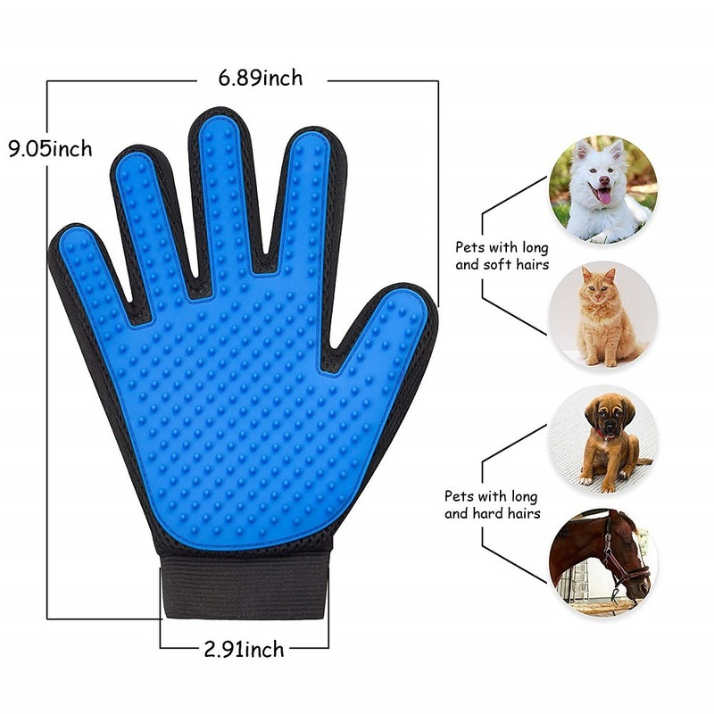 Pet Supplies Galore Pet Silicone Glove Brush