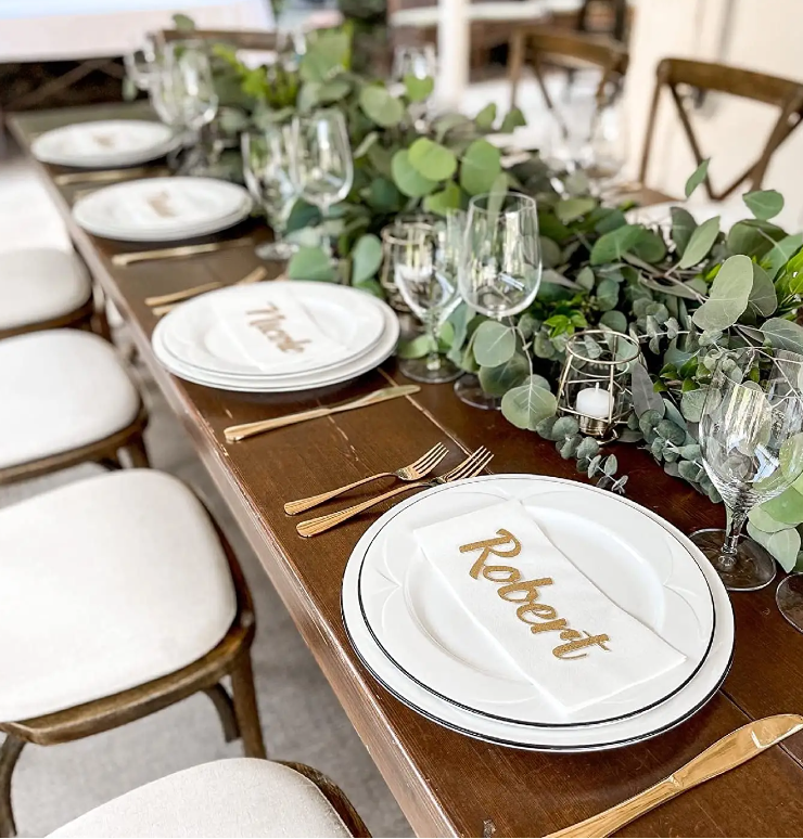 Andus Gold Fork Set Cutlery Stainless