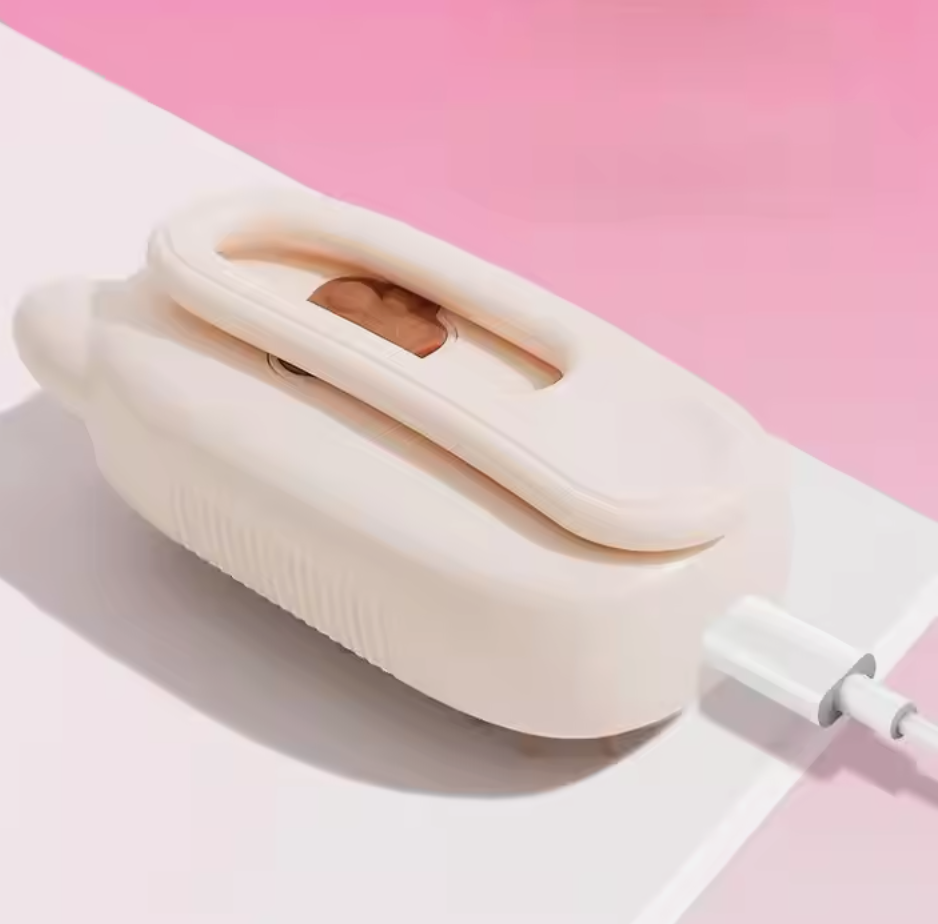 Andus 3-in-1 Cat Brush with Foldable Design and Steamy Function