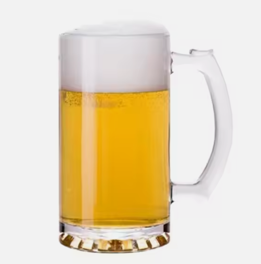 Andus Bulk Large Beer Mugs with Handle