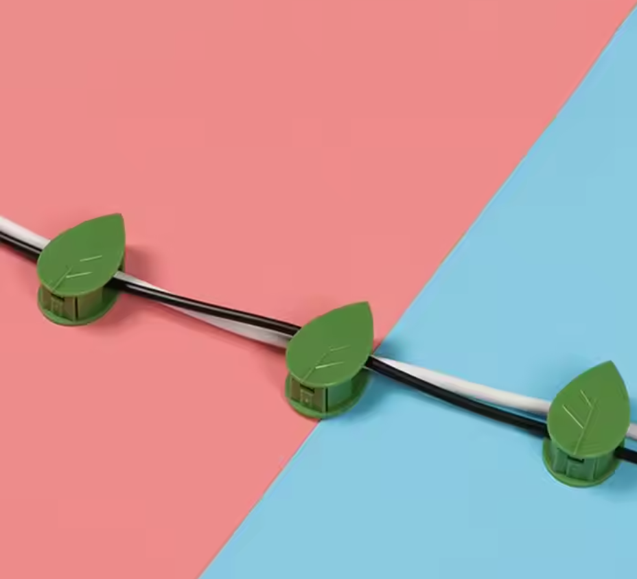 Andus Leaf Design Plastic Climbing Clips