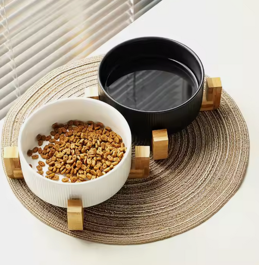 Andus Ceramic cat dog bowls