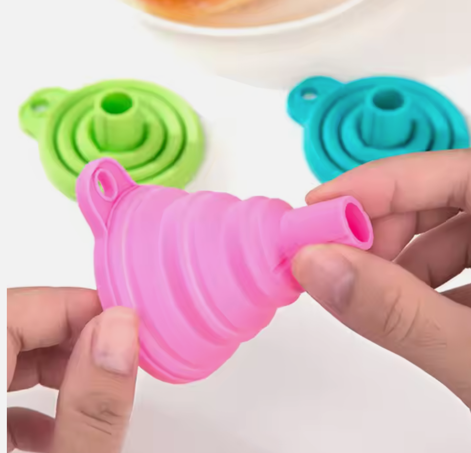 Andus Foldable Food Grade silicon funnel