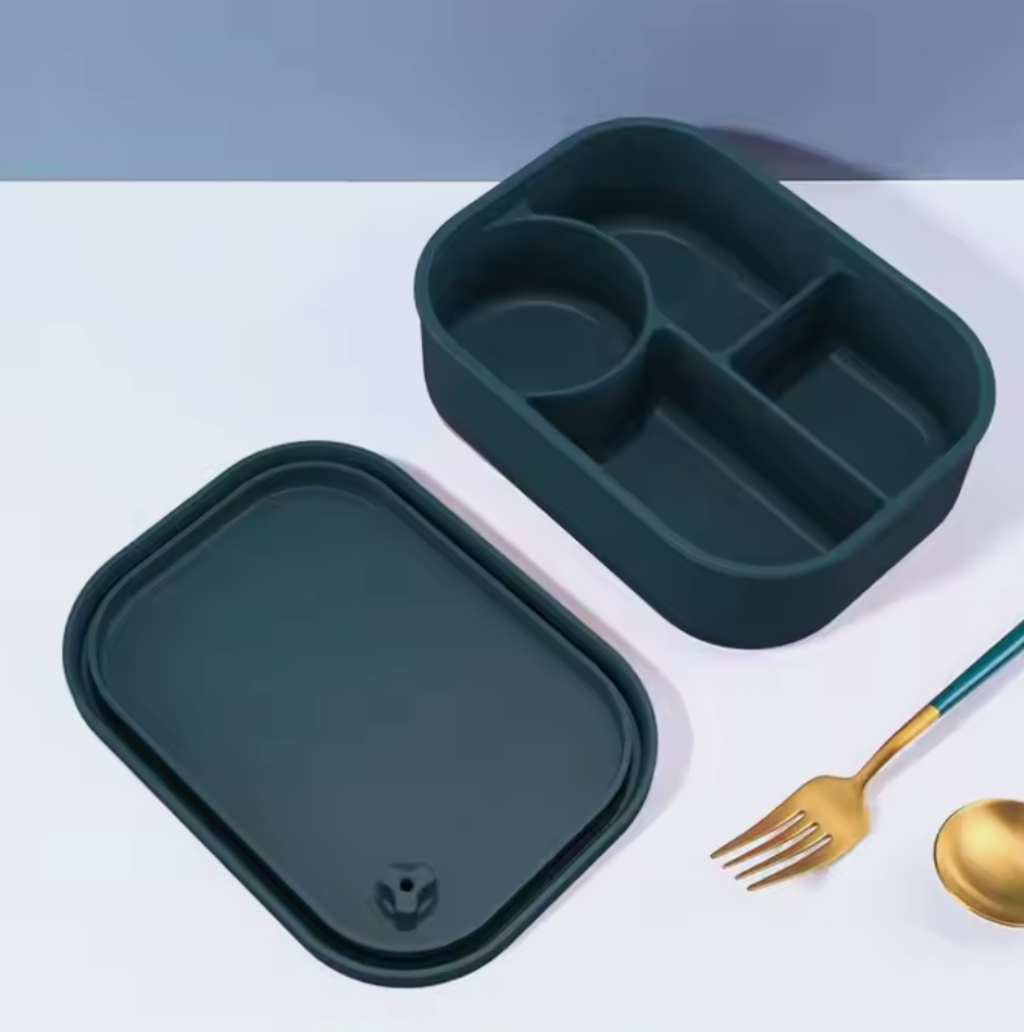 Andus ECO Friendly Silicone Bento Lunch Box