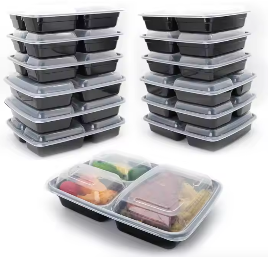 Andus Microwave Safe To Go Meal Prep Food Containers