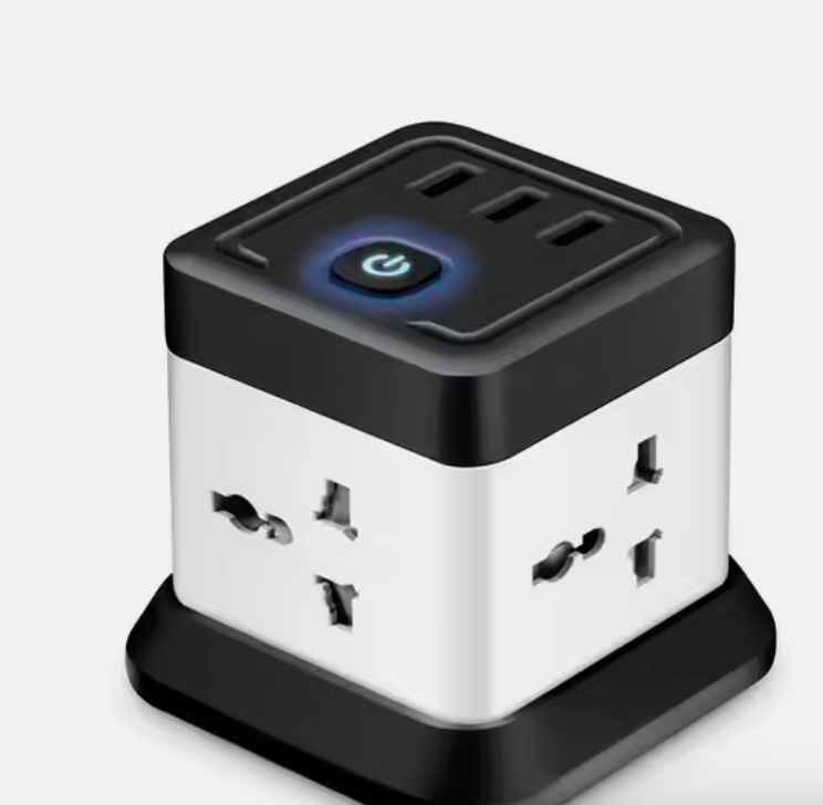 Andus Smart Cube Power Strip with 3 USB Ports