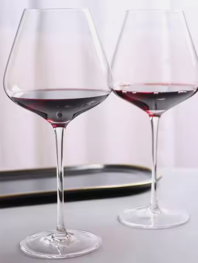 Angus Red Wine Goblet Sublimation Crystal Glass
