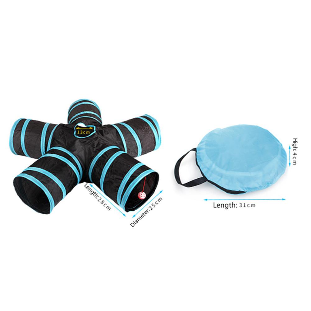 Pet Supplies Galore Foldable Pet Cat Tunnel