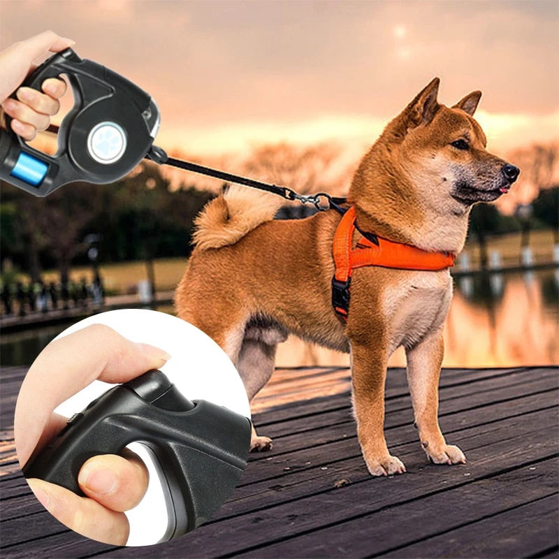Pet Supplies Galore LED Retractable Dog Leash