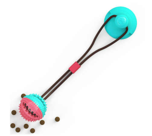 Pet Supplies Galore Silicone Suction Tug Toy