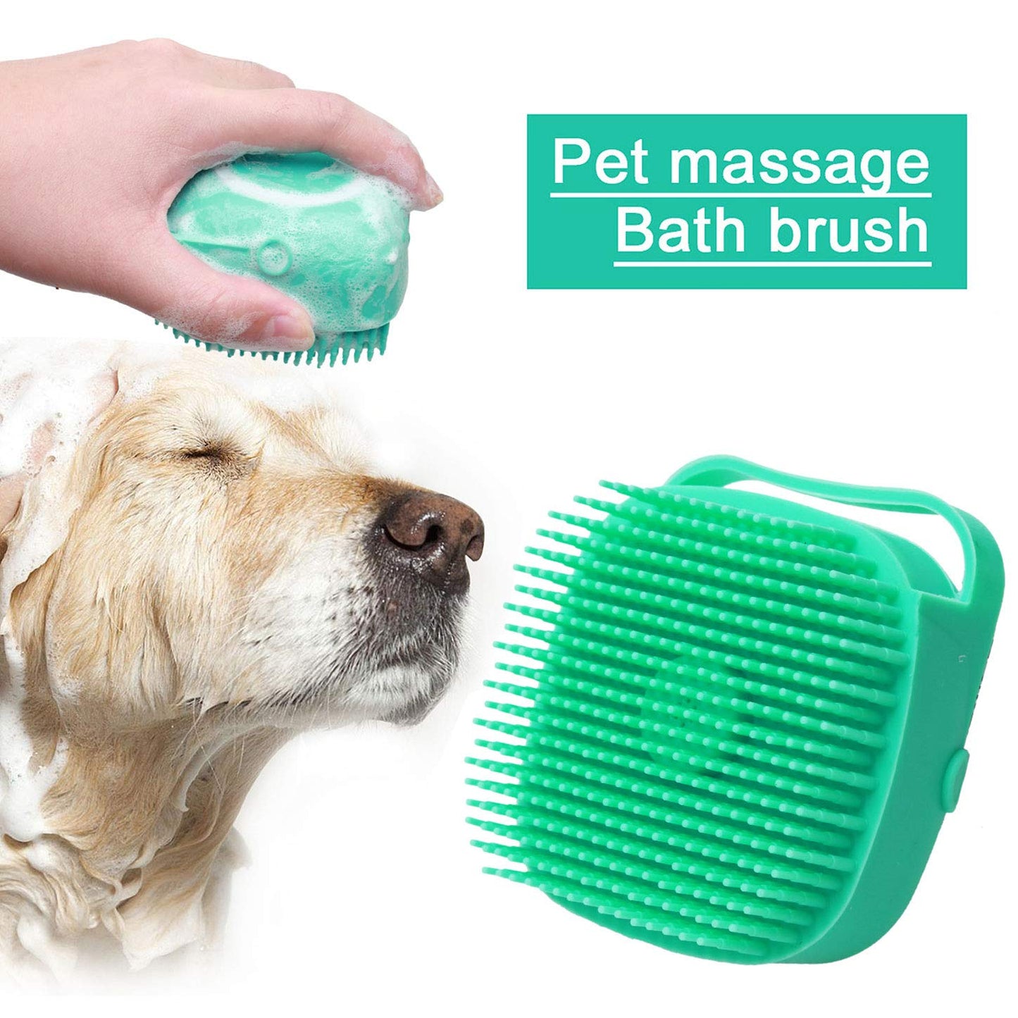 Pet Supplies Galore Squeaky Clean Shampoo Brush